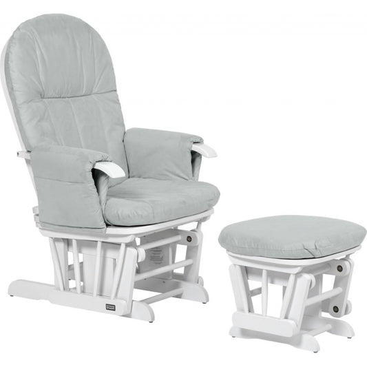 Tutti Bambini GC35 Padded Smooth Glider Baby Nursing Chair & Foot Stool