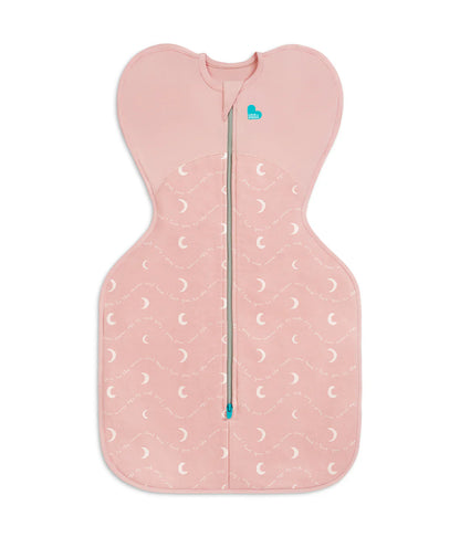 Swaddle Up™ Moon & Back Dusty Pink, 1.5T